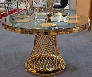 میز مهمان پایه حصیری