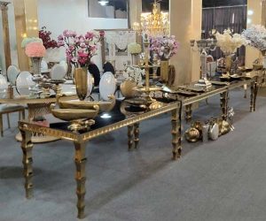 میز شام مدل آبشاری